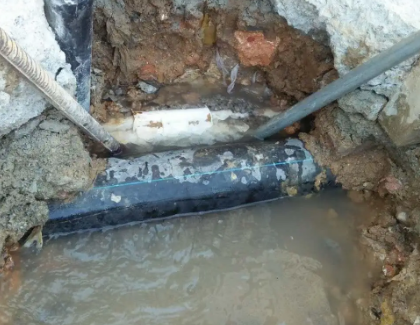 徽州测漏水之水管漏水